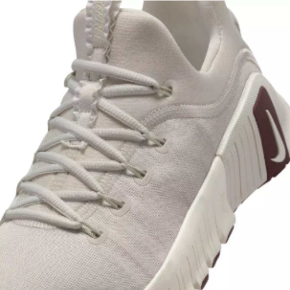 Women's Nike Free Metcon 6 Training Shoes - Light Bone - Picture 8 of 8